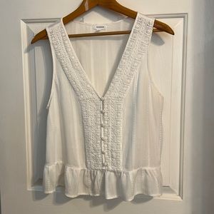 White summer blouse